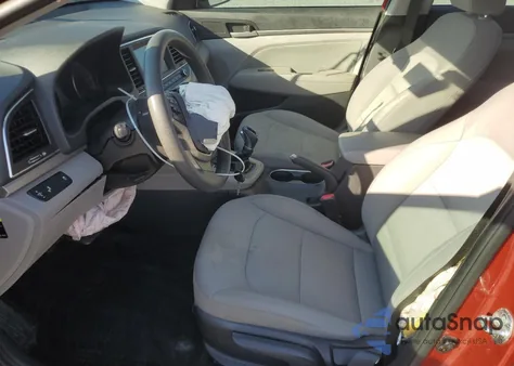 2018 Hyundai Elantra Sel z USA, uszkodzony, nr VIN 5NPD84LF0JH220826